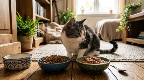 Croquettes ou pâtée: quel type de nourriture choisir pour son chat